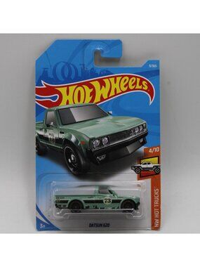 Hot Wheels Datsun 620 Light Green HW 2018 Hot Trucks 4/10 9/365